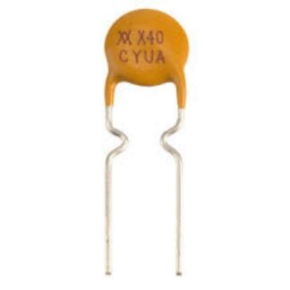 RXEF040 FUSIVEL PTC 400/800mA  72V Ø7.6mm